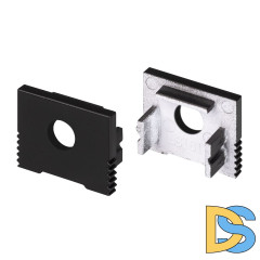 Заглушка Arlight SL-SLIM-H13M BLACK с отверстием 032998