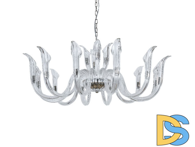 Подвесная люстра Newport 3654+12/C nickel М0070040