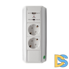 Блок розеток LK-BN1402 (2 секции 1 USB + 1 type-C) Mebax 00-00002870