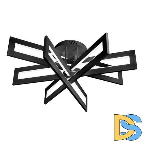 Потолочный светодиодный светильник iLedex Stalker 9082-R800-X 128W BK