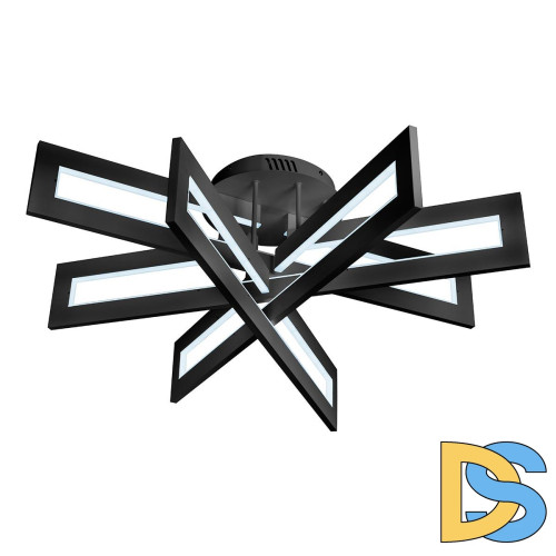 Потолочный светодиодный светильник iLedex Stalker 9082-R800-X 128W BK