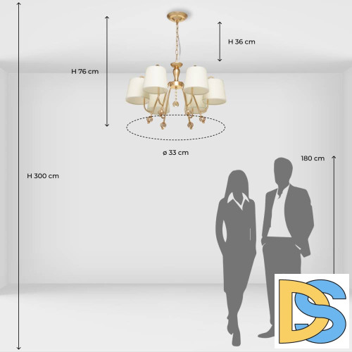 Подвесная люстра MW-Light Вега 329012206