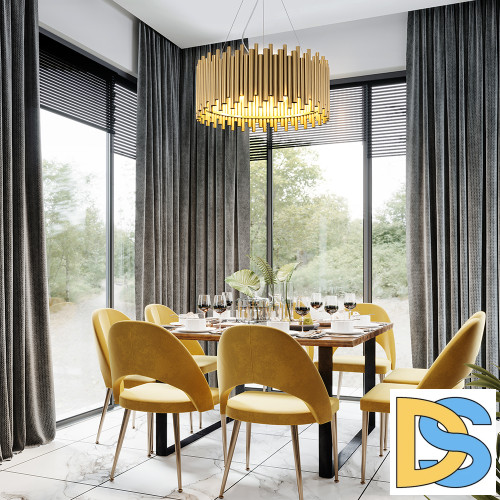 Подвесная люстра Maytoni Coliseo MOD136PL-06BS