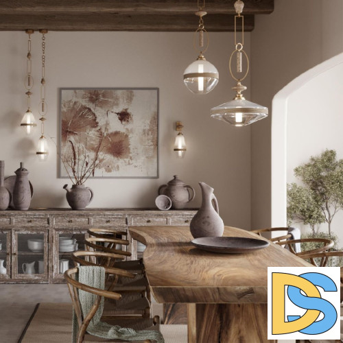 Подвесной светильник Odeon Light Pendant Krema 5441/1C