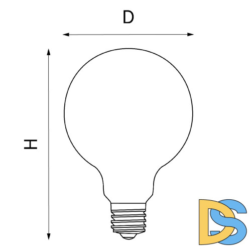 Лампа светодиодная Lightstar E27 8W 3000K 933302