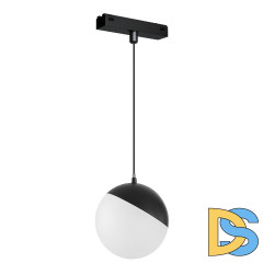 Трековый магнитный светильник Arlight MAG-VIBE-EMISFERO-HANG-R100-6W Day4000-MIX (BK, 130 deg, 48V, TUYA) 044815