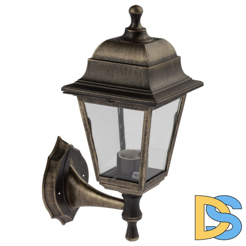 Уличный настенный светильник ЭРА НБУ 04-60-001 бронза Б0048112