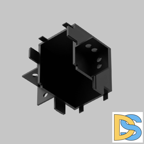 Cоединитель внутренний потолок-стена IMEX Ut25 IL.0007.5200-BK