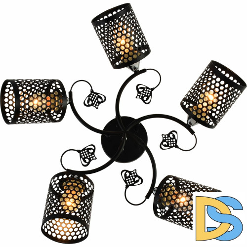 Люстра на штанге Reluce 11320-0.3-05 BK+CR