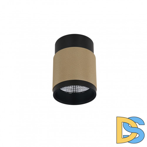 Накладной светильник iLedex Delta 1955-10W-3000K-36 BK+BR