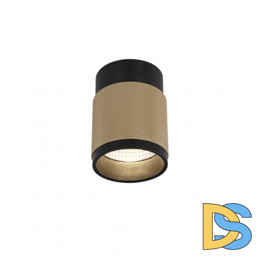 Накладной светильник iLedex Delta 1955-10W-3000K-36 BK+BR