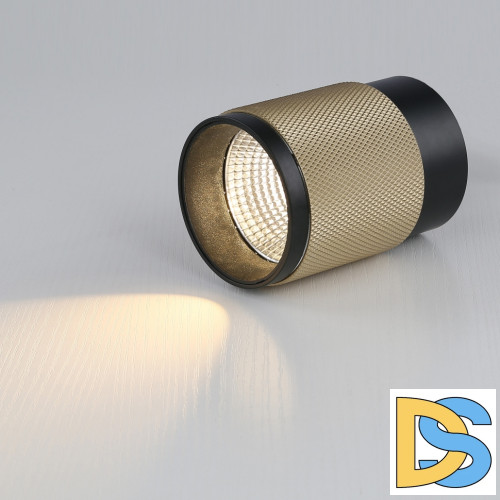 Накладной светильник iLedex Delta 1955-10W-3000K-36 BK+BR