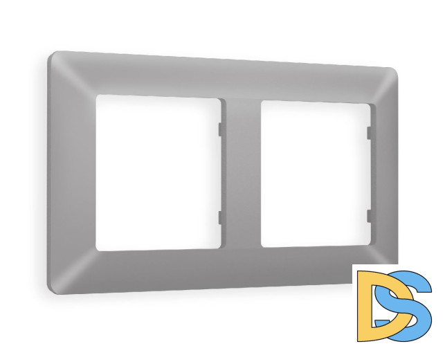 Рамка двухместная Ambrella Volt Line AF110502