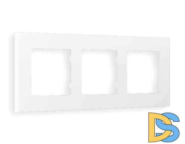 Рамка трехместная Ambrella Volt Qubi AF250123