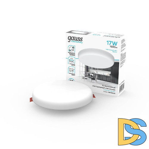 Встраиваемый светильник Gauss Adjustable Frameless 9034460218