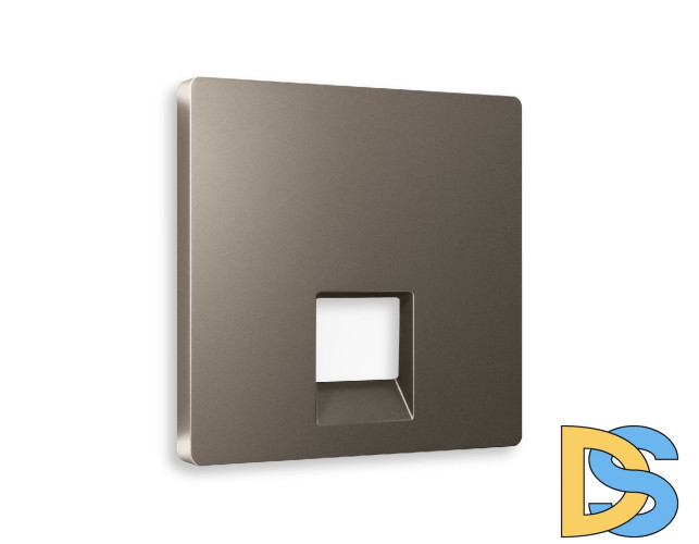 Лицевая панель для компьютерной/телефонной розетки RJ-45/RJ-11 Ambrella Volt Alfa AP6420