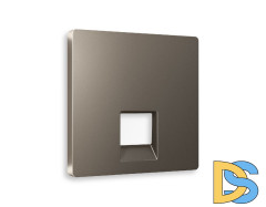 Лицевая панель для компьютерной/телефонной розетки RJ-45/RJ-11 Ambrella Volt Alfa AP6420