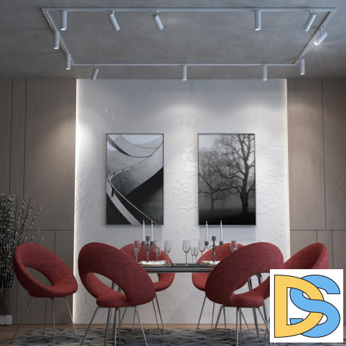 Трековый однофазный светильник Novotech Nail 359026