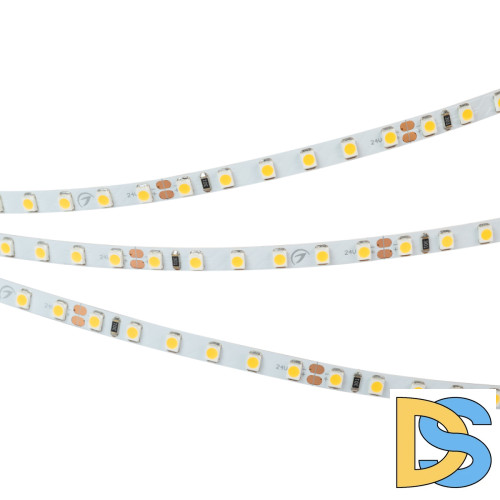 Светодиодная лента Arlight RT-A120-5mm 24V Cool 15K (9.6 W/m, IP20, 2835, 5m) 015661(2)
