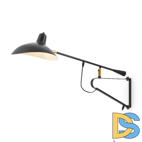 Настенный светильник Freya Twisty FR5383WL-01B