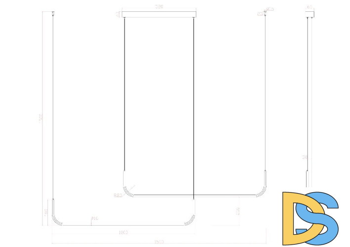 Подвесной светильник Arte Lamp Dubhe A2917SP-33BK