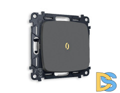 Комплект механизма 1-кл проходного выключателя с подсветкой Ambrella Volt Omega MO902030