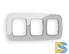 Рамка трехместная Ambrella Volt Radian OF320403