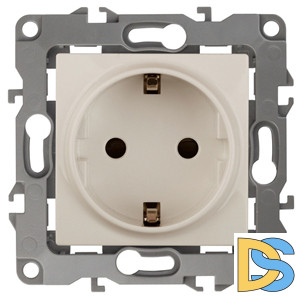 Розетка 2P+E Schuko Эра 12-2001-02 Б0014682