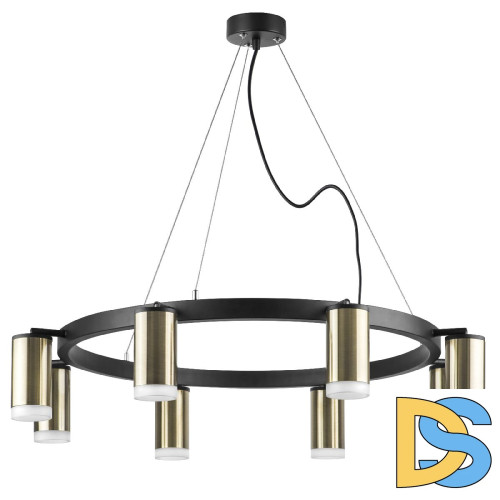 Подвесная люстра Lightstar Rullo (571018+214431-8+202430-8) LR0183180