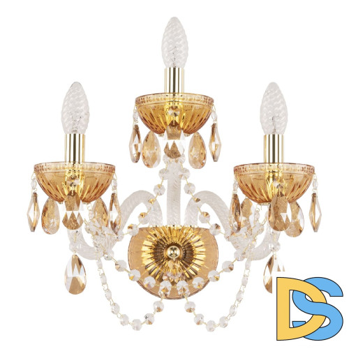 Бра Bohemia Ivele Crystal 5402B/2+1/165 G Amber/M-1G K721
