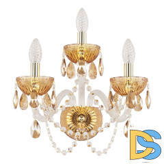 Бра Bohemia Ivele Crystal 5402B/2+1/165 G Amber/M-1G K721