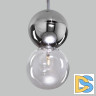 Подвесной светильник Eurosvet Selisa 50091/1 хром/дымчатый