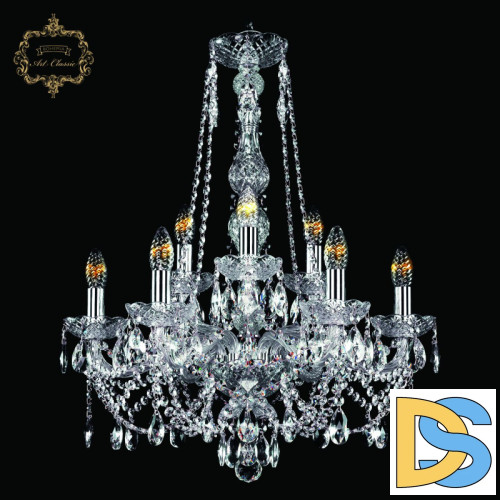 Подвесная люстра Art Classic 11.21.6+3.200.h-68.Cr.Sp