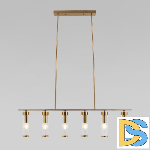 Подвесная люстра Eurosvet Oriens 60166 латунь a068073