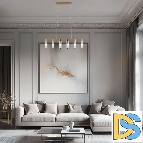 Подвесная люстра Eurosvet Oriens 60166 латунь a068073