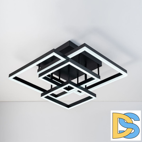 Потолочный светодиодный светильник Escada Union 10229/4LED Black