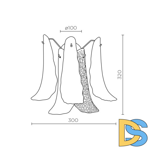 Настенный светильник Modelux ML.6777.02P GD