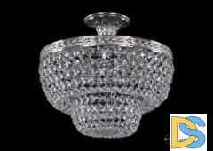 Люстра на штанге Bohemia Ivele Crystal 19101/35IV Ni