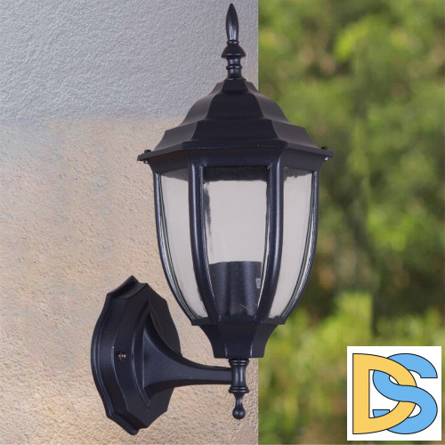 Уличный настенный светильник Reluce 00837-0.2-001SW BK