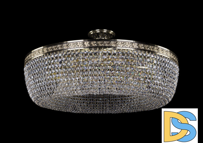 Люстра на штанге Bohemia Ivele Crystal 19031/80IV GB