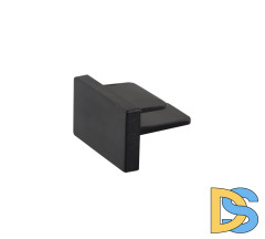 Заглушка для трека однофазного Crystal Lux CLT 0.210 CLT 0.210 02 BL