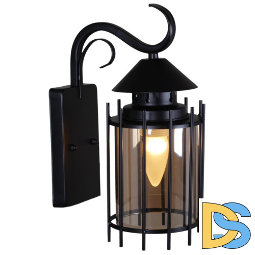 Уличный настенный светильник Reluce 08284-9.2-001U BK