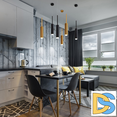 Подвесной светодиодный светильник Eurosvet Dante 50203/1 черный