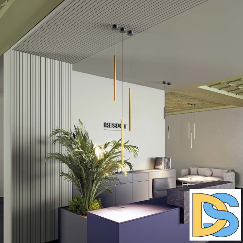 Подвесной светильник Arlight SP-PIPE-HANG-L300-R30-9W Warm3000 (BR, 24 deg, 230V) 038647