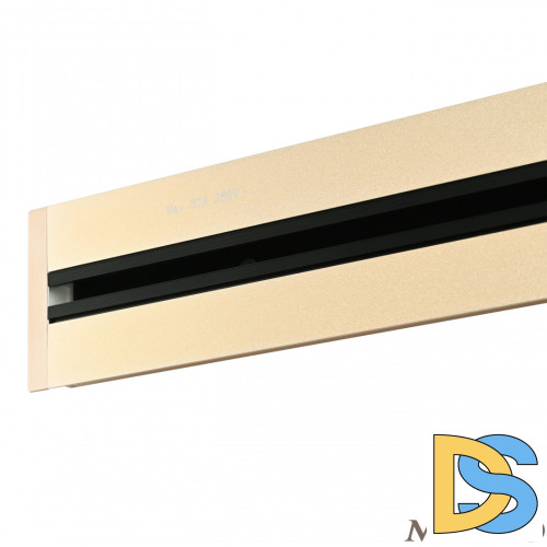 Встраиваемый шинопровод с выключателем Arte Milano Am-track-sockets 385205TBB/50 Gold