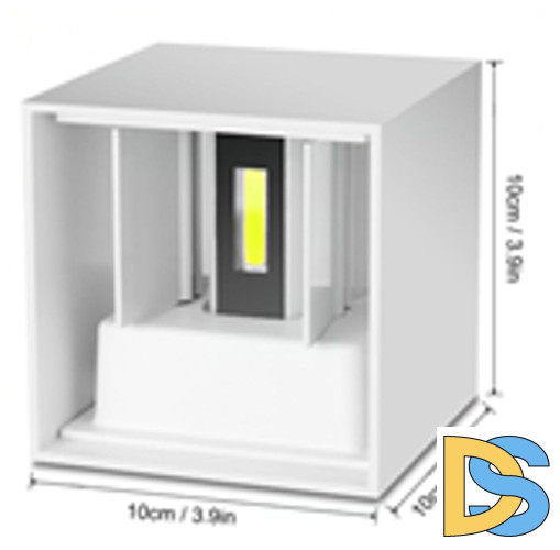 Уличный настенный светодиодный светильник Maytoni Fulton O572WL-L6B