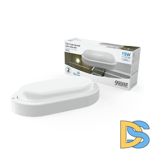 Настенно-потолочный светодиодный светильник Gauss Elementary 161411315