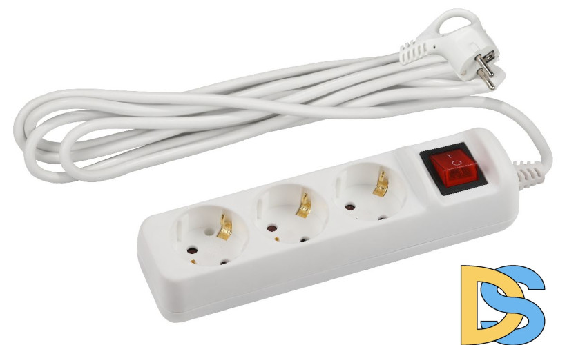 Удлинитель электрический Эра U-3es-3m-3x1,5 Б0044040