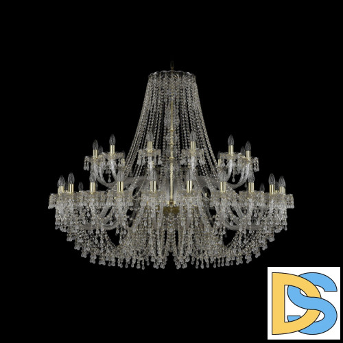 Подвесная люстра Bohemia Ivele Crystal 1410/24+12/530 G V0300