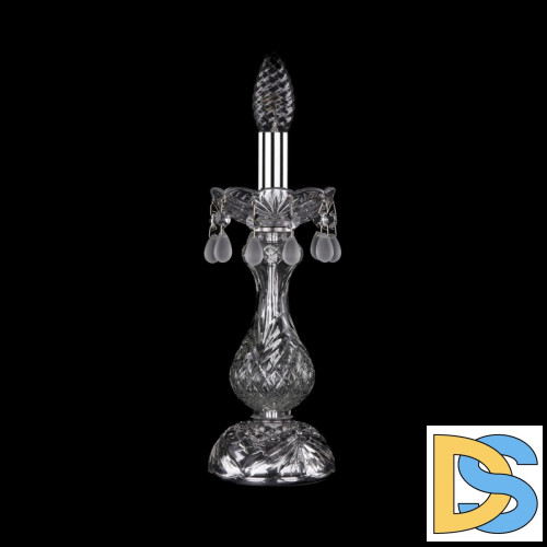 Настольная лампа Bohemia Ivele Crystal 1410L/1-31 Ni V0300